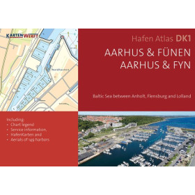 KartenWerft - SeeKarten Atlas DK1 - Aarhus & Fünen