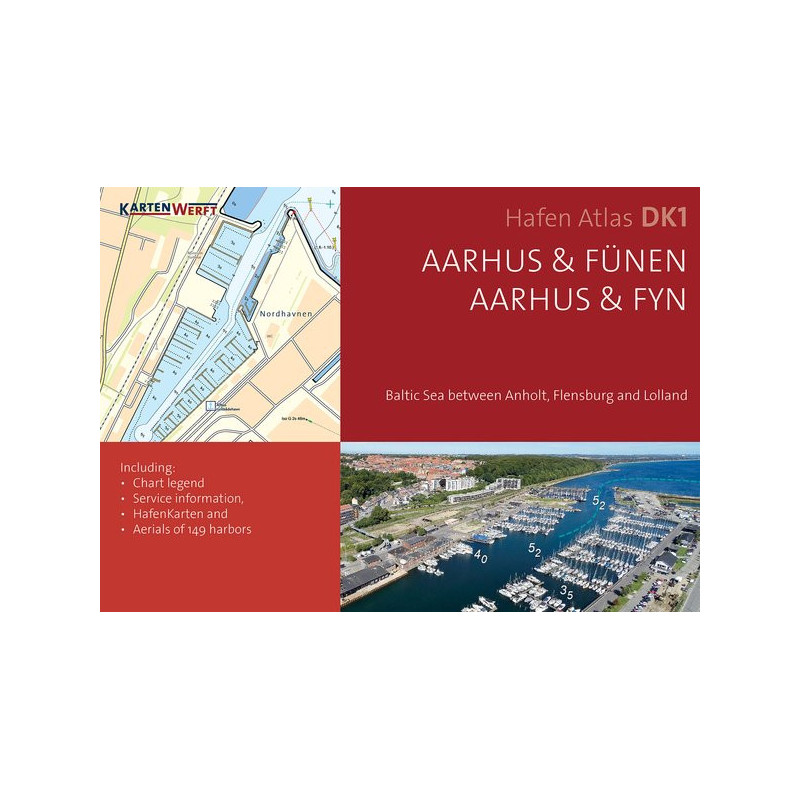 KartenWerft - SeeKarten Atlas DK1 - Aarhus & Fünen