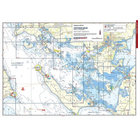 KartenWerft - SeeKarten Atlas DK1 - Aarhus & Fünen