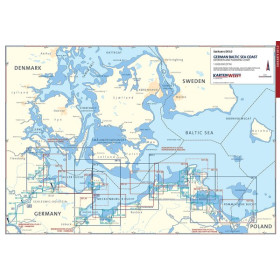 KartenWerft - SeeKarten Atlas DE1 - Deutsche Ostseeküste