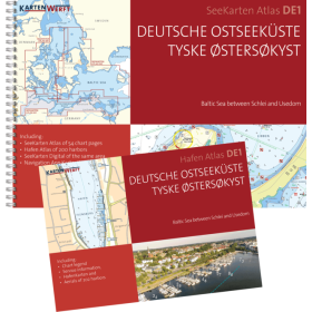 KartenWerft - SeeKarten Atlas DE1 - Deutsche Ostseeküste