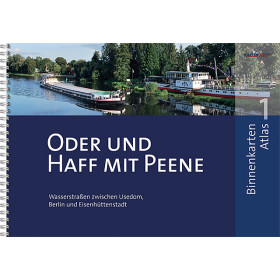 KartenWerft - BinnenKarten Atlas 01 - Oder und Haff mit Peene