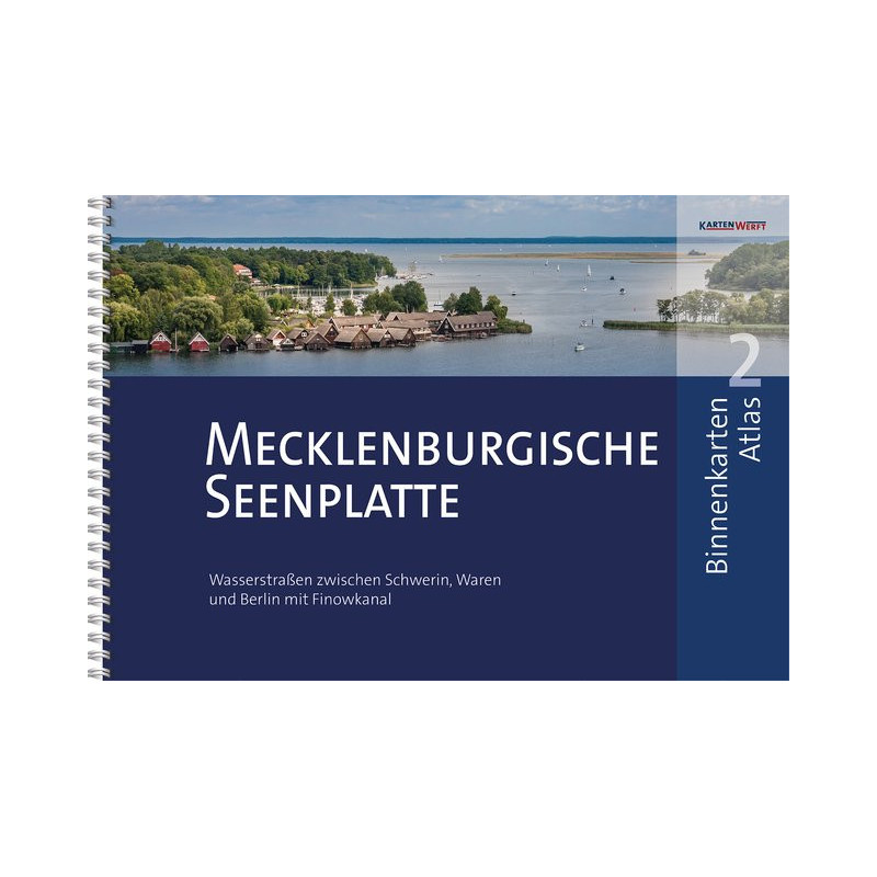 KartenWerft - BinnenKarten Atlas 2 - Mecklenburgische Seenplatte