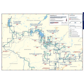 KartenWerft - BinnenKarten Atlas 2 - Mecklenburgische Seenplatte