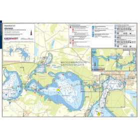 KartenWerft - BinnenKarten Atlas 2 - Mecklenburgische Seenplatte