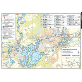 KartenWerft - BinnenKarten Atlas 3 - Berlin und Brandenburg