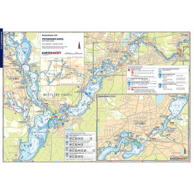 KartenWerft - BinnenKarten Atlas 3 - Berlin und Brandenburg