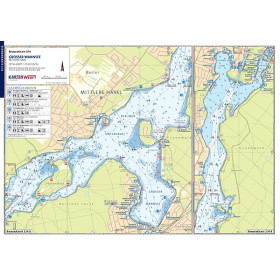 KartenWerft - BinnenKarten Atlas 3 - Berlin und Brandenburg