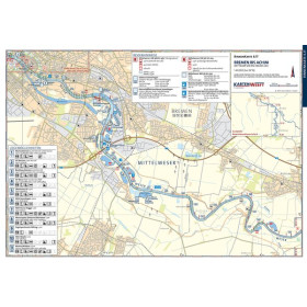 KartenWerft - BinnenKarten Atlas 6 - Mittellandkanal und Mittelweser