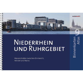 KartenWerft - BinnenKarten Atlas 9 - Niederrhein und Ruhrgebiet