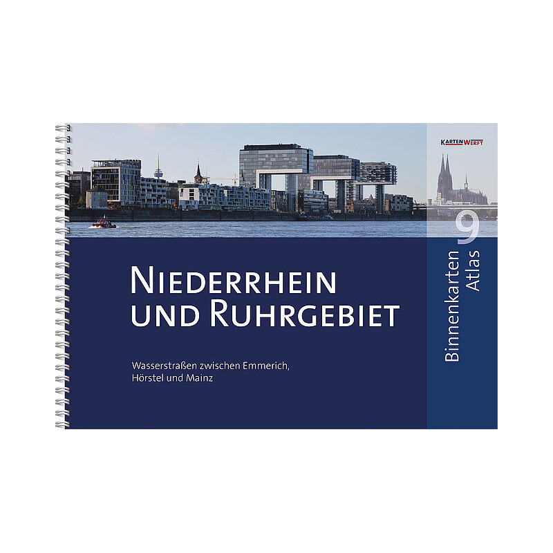 KartenWerft - BinnenKarten Atlas 09 - Niederrhein und Ruhrgebiet