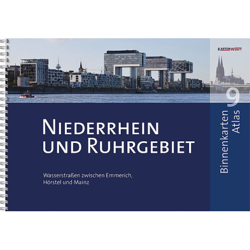 KartenWerft - BinnenKarten Atlas 09 - Niederrhein und Ruhrgebiet