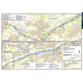 KartenWerft - BinnenKarten Atlas 9 - Niederrhein und Ruhrgebiet