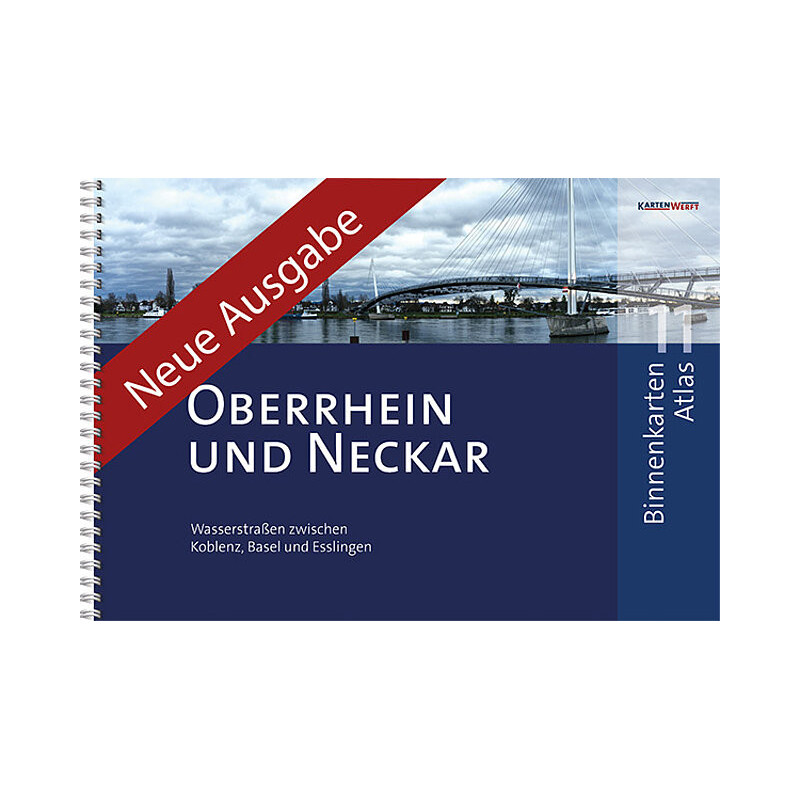 KartenWerft - BinnenKarten Atlas 11 - Oberrhein und Neckar