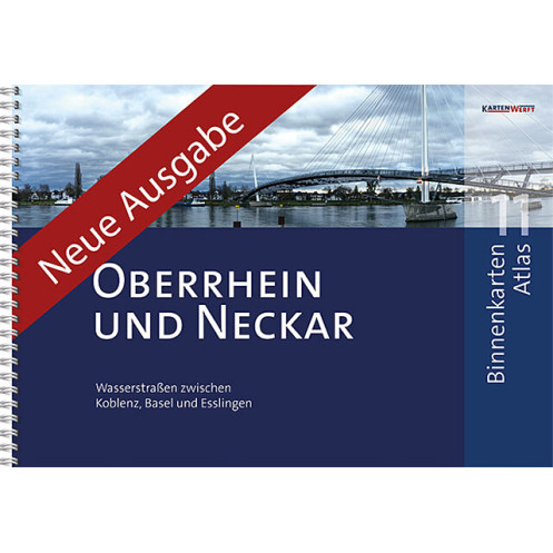 KartenWerft - BinnenKarten Atlas 11 - Oberrhein und Neckar