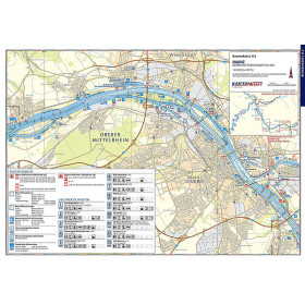 KartenWerft - BinnenKarten Atlas 11 - Oberrhein und Neckar