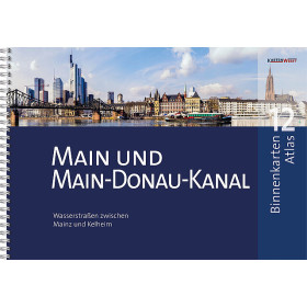 KartenWerft - BinnenKarten Atlas 12 - Main und Main-Donau-Kanal