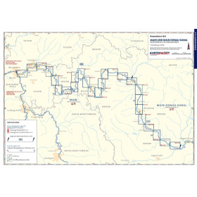 KartenWerft - BinnenKarten Atlas 12 - Main und Main-Donau-Kanal