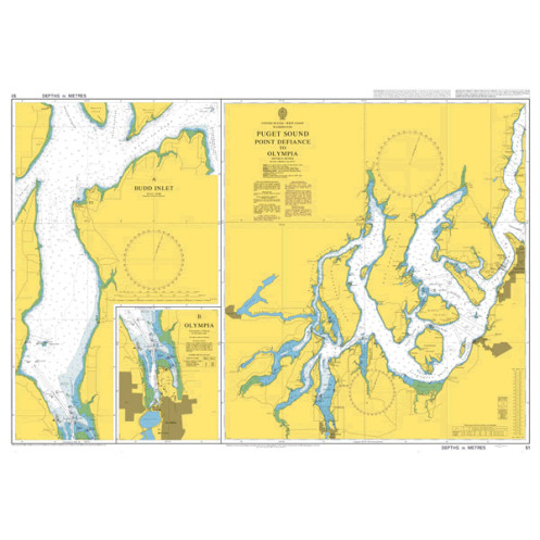 Admiralty - 51 - Puget Sound Point Defiance to Olympia