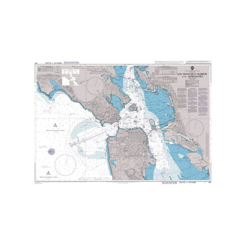 Admiralty - 591 - San Francisco Harbor and Approaches