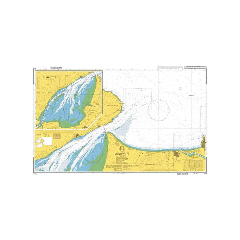 Admiralty - 2511 - Approaches to Lough Foyle