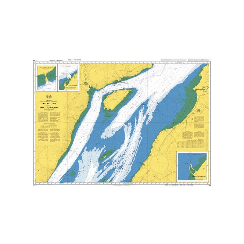 Admiralty - 4784 - Cap aux Oies a/to Sault-au-Cochon