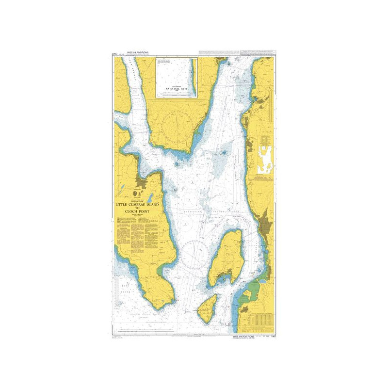 Admiralty - 1907 - Little Cumbrae Island to Cloch Point