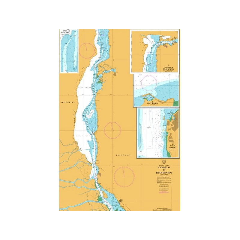 Admiralty - 3548 - Carmelo to Fray Bentos