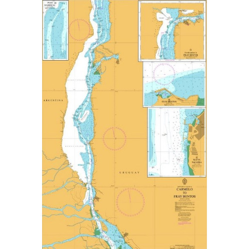 Admiralty - 3548 - Carmelo to Fray Bentos