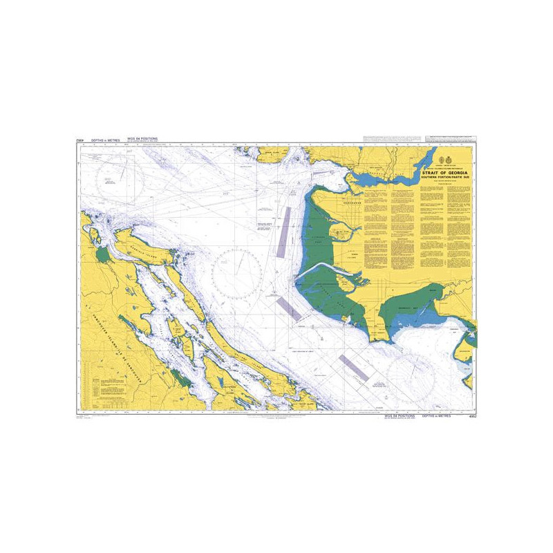 Admiralty - 4952 - Strait of Georgia Southern Portion