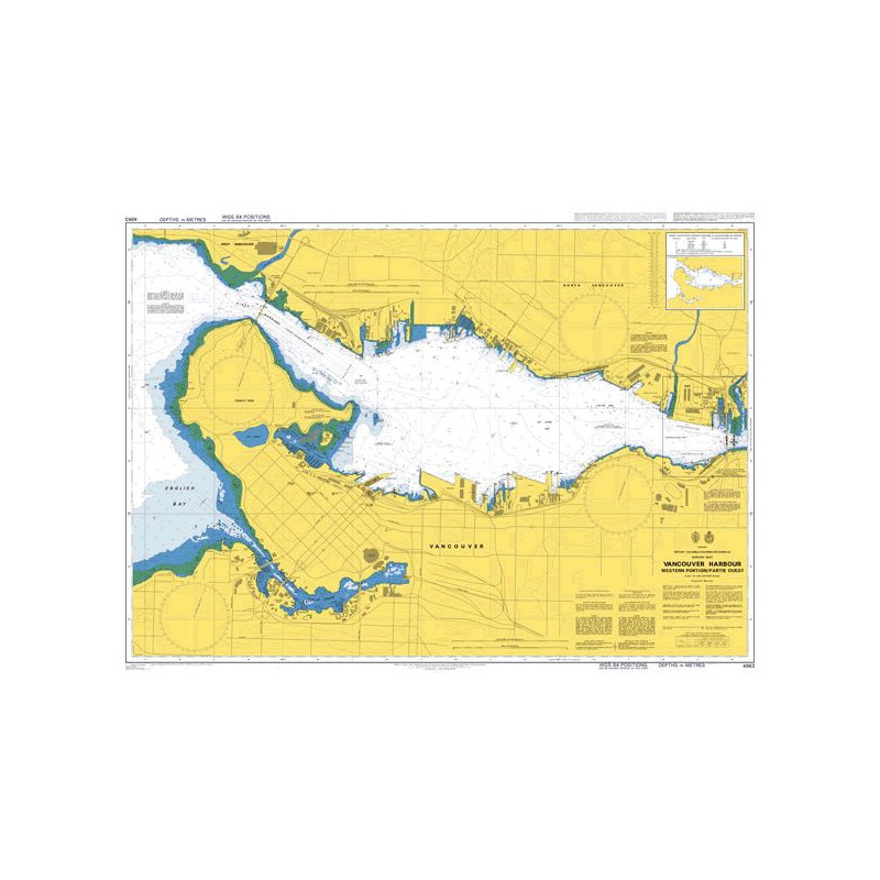 Admiralty - 4963 - Vancouver Harbour Western Portion/Partie Ouest