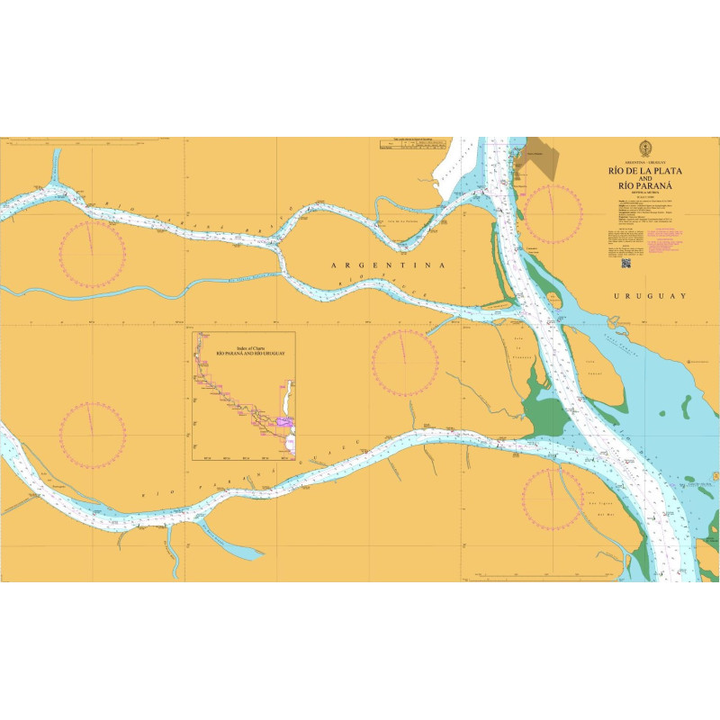 Admiralty - 1339 - Río de La Plata and Río Paraná