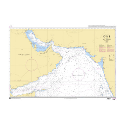 Shom C - 6734 - INT 705 - (fac-similé de la carte IN 7705) - Mer d'Arabie Shom C - 6734 - INT 705 - (fac-similé de la carte IN 7705) - Mer d'Arabie