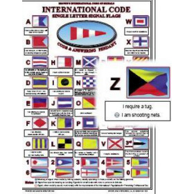 Brown, Son & Ferguson Ltd - Browns International Code of Signals Card - Large