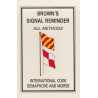 Brown, Son & Ferguson Ltd - FLG0080 - Browns Signal Reminder Cards