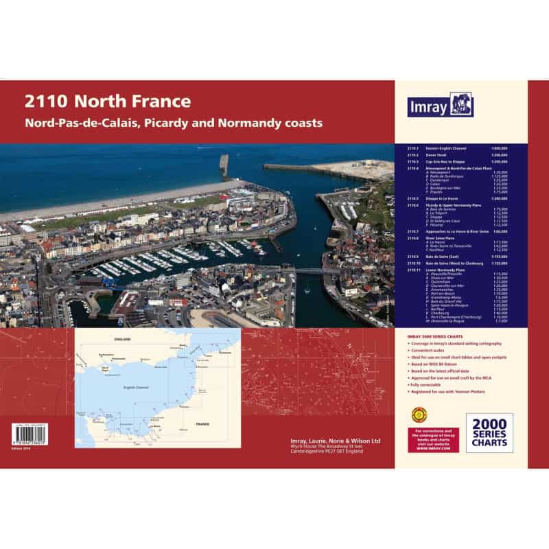 Imray - 2110 - North France