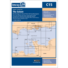 Imray - C15 - The Solent - Bembridge to Hurst Point and Southampton