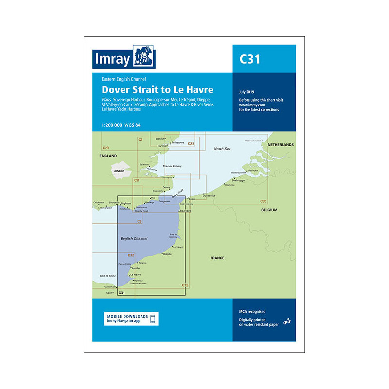 Imray - C31 - Dover Strait to Le Havre