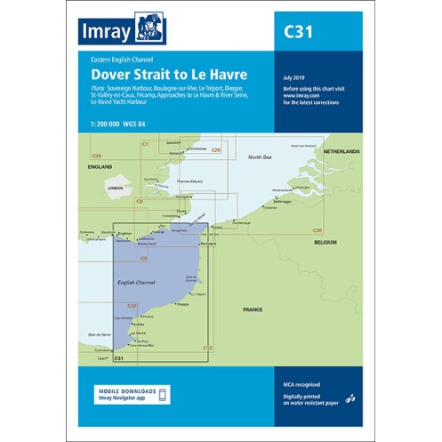 Imray - C31 - Dover Strait to Le Havre