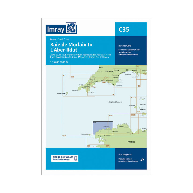 Imray - C35 - Baie de Morlaix to L?Aber-Ildut