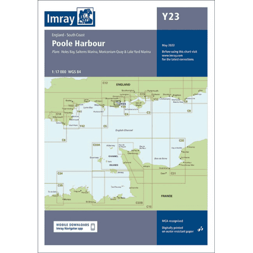 Imray - Y23 - Poole Harbour