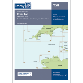 Imray - Y58 - River Fal - Falmouth to Truro