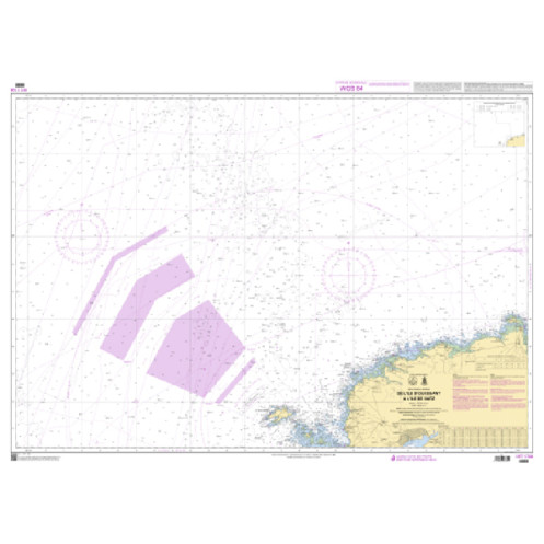 Shom C - 6680 - INT 1708 - De l'île d'Ouessant à l'île de Batz