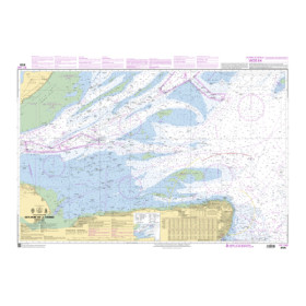 Shom C - 6725 - INT 1562 - (fac-similé de la carte GB 1607) - Estuaire de la Tamise - Partie Sud