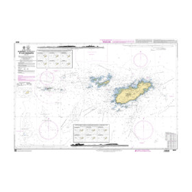 Shom C - 6934 - (fac-similé de la carte GB 60) - Alderney (Aurigny) et Les Casquets