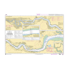 Shom C - 7079 - INT 1574 - (fac-similé de la carte GB 2484) - Cours de la Tamise - De Hole Haven à London Bridge