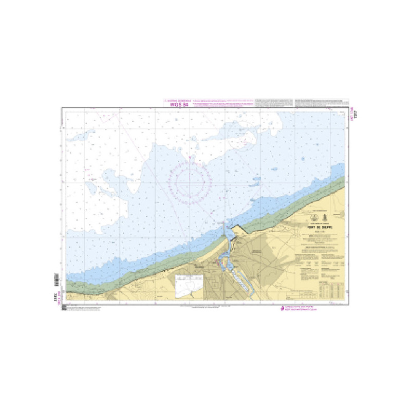 Shom C - 7317 - Port de Dieppe