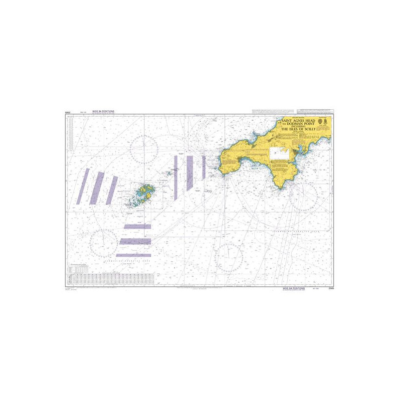 Admiralty - 2565 - St Agnes Head to Dodman Point including the Isles of Scilly