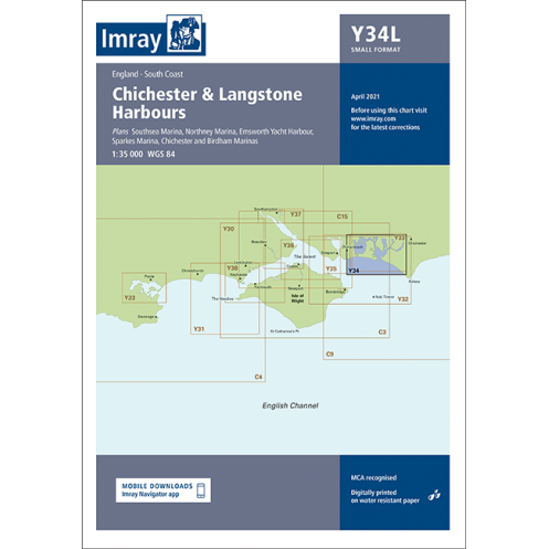 Imray - Y34 - Chichester and Langstone Harbours