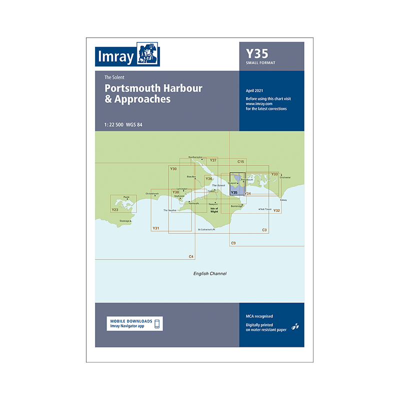 Imray - Y35 - Portsmouth Harbour and Approaches